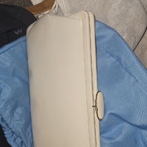 Elegant White Clutch Vintage 1960's